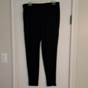 Eileen Fisher Black Straight Leg Pants